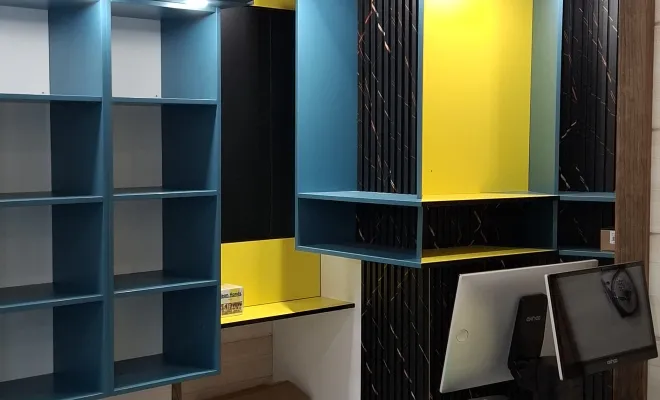 Rénovation complète d'une boulangerie suite à un dégât des eaux à La Saline, Saint-Pierre, DJT Agencement